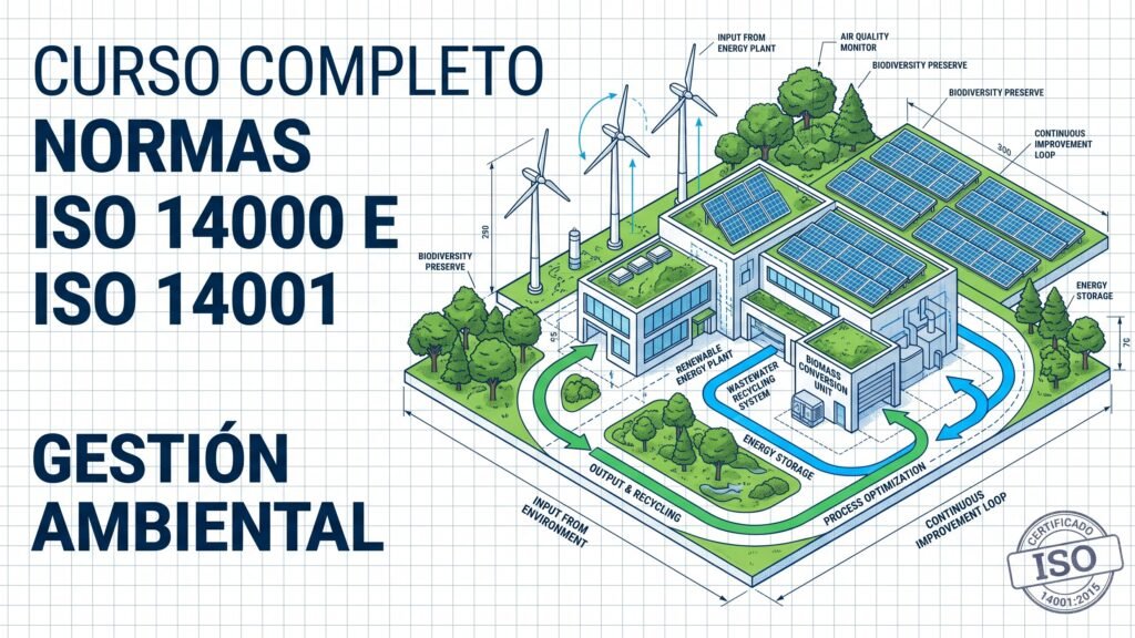 Certificación Experta en Gestión Ambiental Integral (Familia ISO 14000 e ISO 14001)